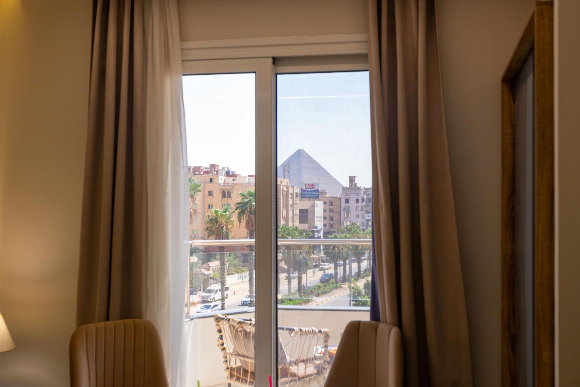 Khattab Pyramids View Hotel Kafret el-Gabal エクステリア 写真