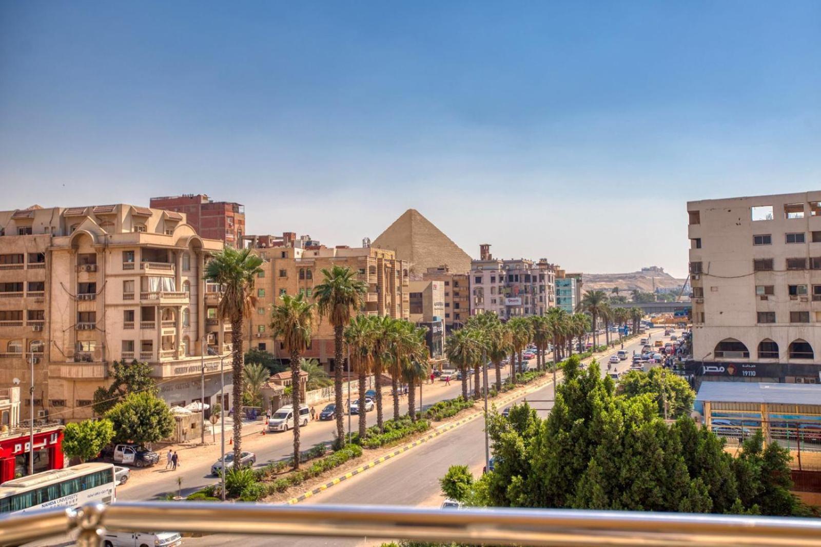 Khattab Pyramids View Hotel Kafret el-Gabal エクステリア 写真